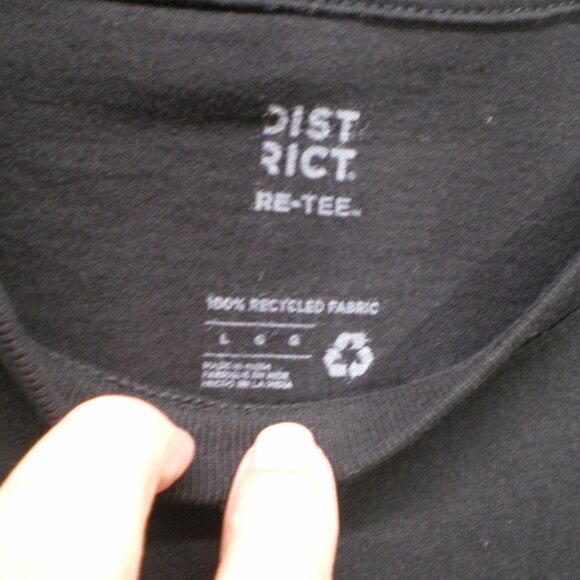 Valew 1954 MFG Black Tee Shirt, Size Large - Picture 5 of 6